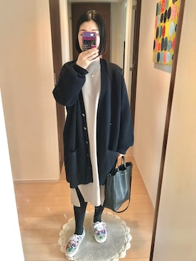 リンゴさん（レディース・159cm）の春コーディネート