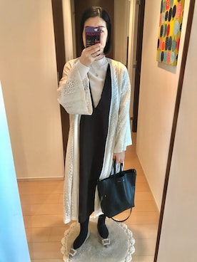 「sara mallika（サラ マリカ）のアイテム（トップス）」を使った、リンゴさん（レディース・159cm）の春コーディネート