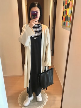 リンゴさん（レディース・159cm）の春コーディネート