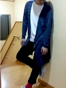 「OSMOSIS（オズモーシス）のアイテム」を使った、syun.1128さん（メンズ・187cm）の春コーディネート