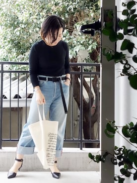 水無川ミワさん（レディース・156cm）の春コーディネート