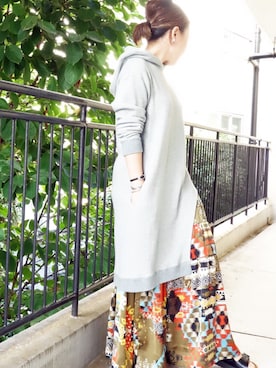 「outfit」｜「アイテム（ワンピース/ドレス）」を使った、水無川ミワさん（レディース・156cm）の秋コーディネート