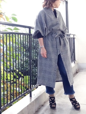 水無川ミワさん（レディース・156cm）の秋コーディネート