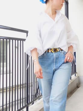 水無川ミワさん（レディース・156cm）の春コーディネート