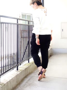 「C'est pas grave（セパグラーブ）のアイテム」を使った、水無川ミワさん（レディース・156cm）の春コーディネート