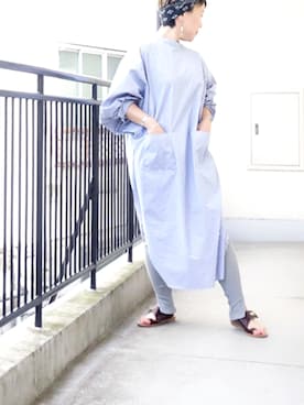 「アイテム（ワンピース/ドレス）」を使った、水無川ミワさん（レディース・156cm・40代）の春コーディネート