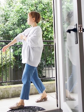 「C'est pas grave（セパグラーブ）のアイテム」を使った、水無川ミワさん（レディース・156cm）の冬コーディネート