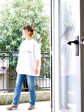 「C'est pas grave（セパグラーブ）のアイテム」を使った、水無川ミワさん（レディース・156cm）の冬コーディネート