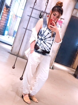 「BAYFLOW（ベイフロー）のアイテム（財布/小物）」を使った、S♡さん（レディース・163cm）の秋コーディネート