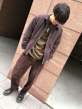 ENDさん（メンズ・172cm）の秋コーディネート