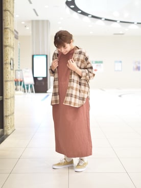 「FORK&SPOON」｜yuuriさん（レディース・156cm）の秋コーディネート