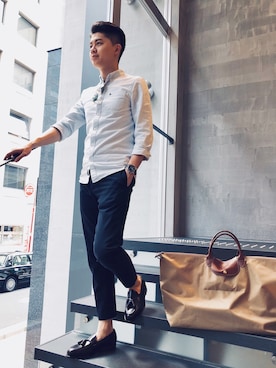 「Jack Willsのアイテム」を使った、lolさん（メンズ・175cm）の秋コーディネート