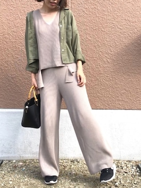 mammamyuさん（レディース・164cm）の春コーディネート