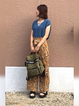 mammamyuさん（レディース・164cm）の夏コーディネート