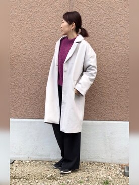 mammamyuさん（レディース・164cm）の冬コーディネート