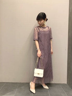 「La cle（ラクレ）のアイテム」を使った、yuguさん（レディース・149cm）の夏コーディネート