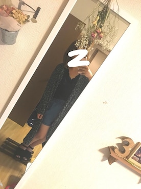 「スカラップ」｜「アイテム（シャツワンピース）」を使った、Kaaa＊さん（レディース・155cm）の夏コーディネート