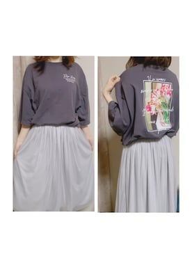 suuuさん（レディース・157cm）の夏コーディネート