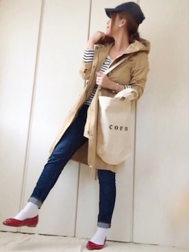 ♥︎ 𝕃𝕆𝕍𝔼 ♥︎さん（レディース・163cm）の冬コーディネート