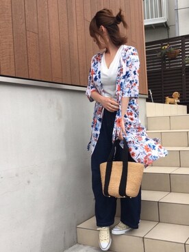 ♥︎ 𝕃𝕆𝕍𝔼 ♥︎さん（レディース・163cm）の春コーディネート