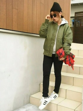 ♥︎ 𝕃𝕆𝕍𝔼 ♥︎さん（レディース・163cm）の秋コーディネート