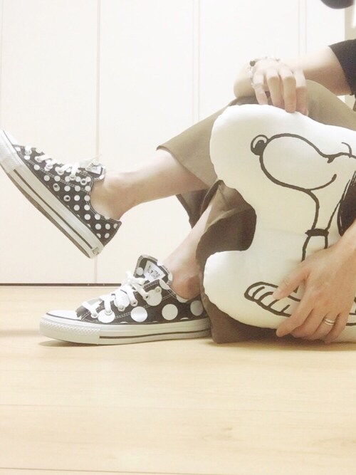 𝕃𝕆𝕍𝔼 Converseのスニーカーを使ったコーディネート Wear