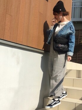 ♥︎ 𝕃𝕆𝕍𝔼 ♥︎さん（レディース・163cm）の冬コーディネート