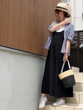 ♥︎ 𝕃𝕆𝕍𝔼 ♥︎さん（レディース・163cm）の春コーディネート