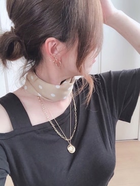 「apres jour（アプレジュール）のアイテム（財布/小物）」を使った、♥︎ 𝕃𝕆𝕍𝔼 ♥︎さん（レディース・163cm）の夏コーディネート