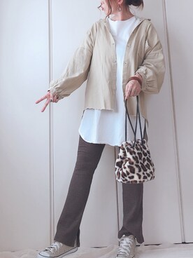 ♥︎ 𝕃𝕆𝕍𝔼 ♥︎さん(レディース・163cm)の秋コーディネート