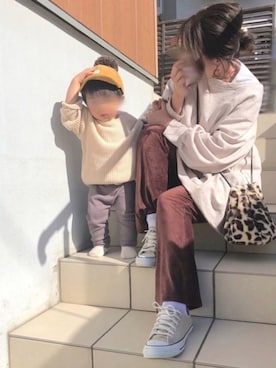 ♥︎ 𝕃𝕆𝕍𝔼 ♥︎さん（レディース・163cm）の秋コーディネート