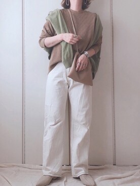 「holiday」｜「アイテム（アクセサリー）」を使った、♥︎ 𝕃𝕆𝕍𝔼 ♥︎さん（レディース・163cm）の春コーディネート