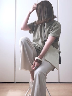 ♥︎ 𝕃𝕆𝕍𝔼 ♥︎さん（レディース・163cm）の春コーディネート