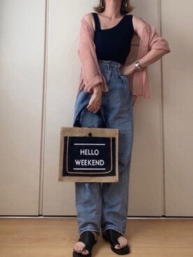 ♥︎ 𝕃𝕆𝕍𝔼 ♥︎さん(レディース・163cm)の夏コーディネート
