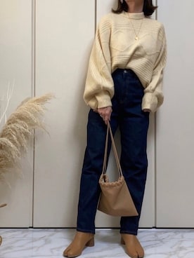 ♥︎ 𝕃𝕆𝕍𝔼 ♥︎さん(レディース・163cm)の冬コーディネート