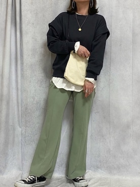 ♥︎ 𝕃𝕆𝕍𝔼 ♥︎さん（レディース・163cm）の冬コーディネート