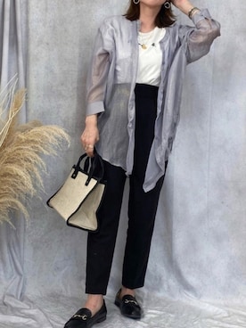 「MAMACASAR（ママカサル）のアイテム」を使った、♥︎ 𝕃𝕆𝕍𝔼 ♥︎さん（レディース・163cm）の春コーディネート