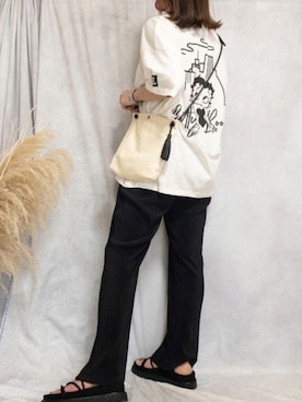 ♥︎ 𝕃𝕆𝕍𝔼 ♥︎さん（レディース・163cm）の春コーディネート