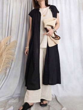 ♥︎ 𝕃𝕆𝕍𝔼 ♥︎さん（レディース・163cm）の春コーディネート