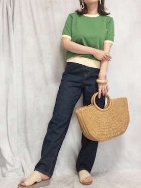 ♥︎ 𝕃𝕆𝕍𝔼 ♥︎さん（レディース・163cm）の夏コーディネート