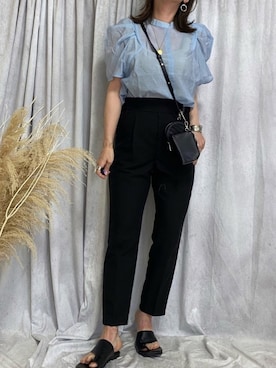 「MAMACASAR（ママカサル）のアイテム」を使った、♥︎ 𝕃𝕆𝕍𝔼 ♥︎さん（レディース・163cm）の夏コーディネート