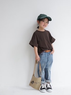 「antiqua」｜antiquatoy  officialさん（キッズ・110cm）の春コーディネート
