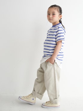 「こどもコーデ」｜antiquatoy  officialさん（キッズ・120cm）の夏コーディネート