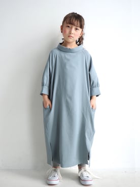 「アイテム（ワンピース/ドレス）」を使った、antiquatoy  officialさん（キッズ・120cm）の春コーディネート