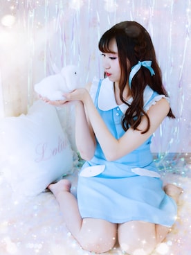 「Nothing special（ナッシングスペシャル）のアイテム（ワンピース/ドレス）」を使った、Alice麦琪さん（レディース・161cm）の夏コーディネート