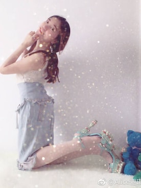 「Nothing special（ナッシングスペシャル）のアイテム」を使った、Alice麦琪さん（レディース・163cm）の夏コーディネート
