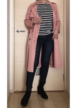 「メチャカリ」｜「アイテム（パンツ）」を使った、みぃさん（レディース・161cm）の冬コーディネート
