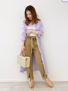 くまりなさん（レディース・150cm）の春コーディネート