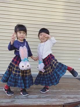 「ESPRIT（エスプリ）のアイテム」を使った、Barbie Wawa さん（キッズ・90cm）の春コーディネート