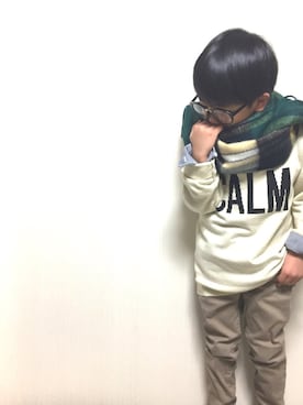 「年長さん」｜yuasaさん（キッズ・110cm）の秋コーディネート